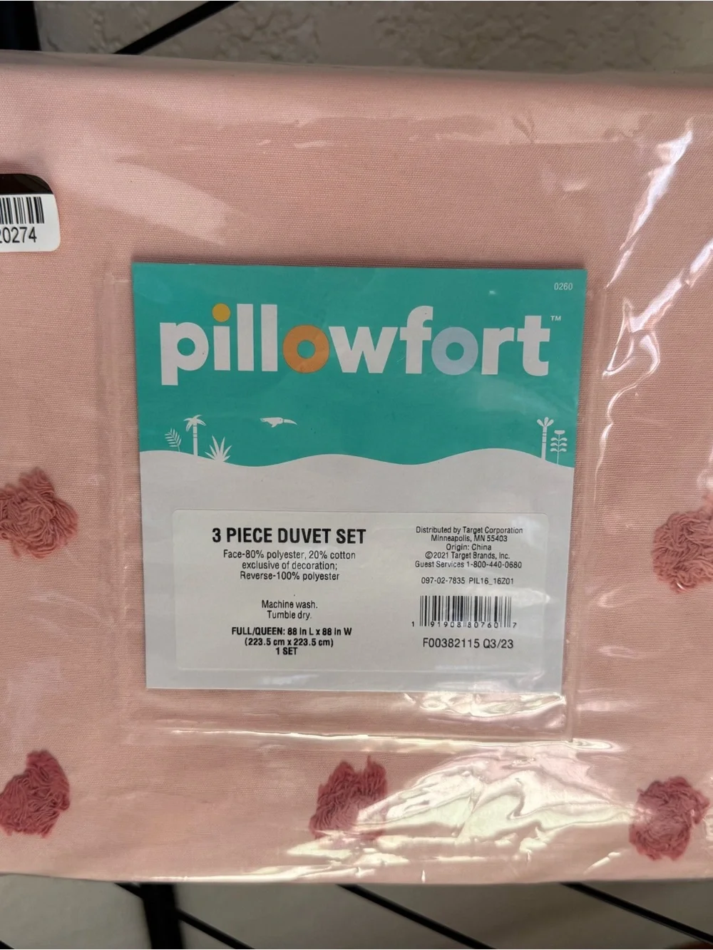 Pillowfort blush pink